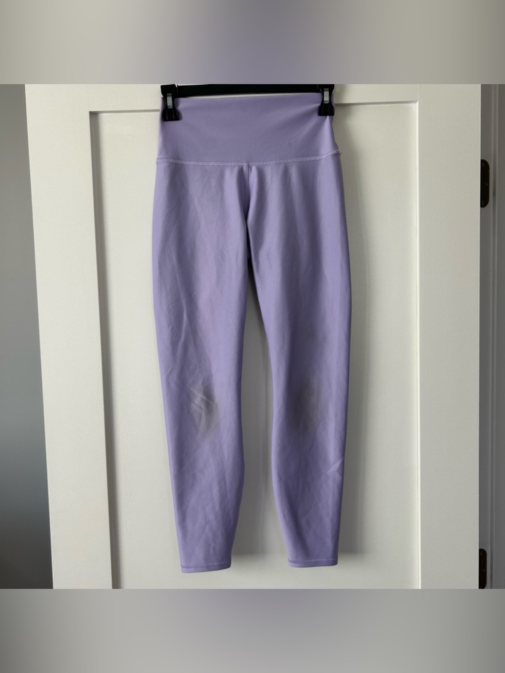 Alo Yoga High-Waist Airlift Legging 7/8 Length Lavender Purple Size Small